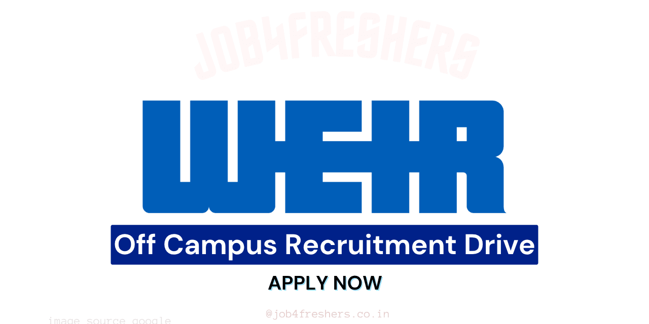 Weir Off Campus 2025 | Data Science – Intern | Apply Now