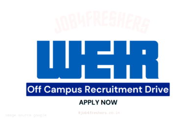 Weir Off Campus 2025 | Data Science – Intern | Apply Now