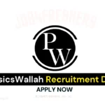 PhysicsWallah Off Campus 2025 | Batch Manager | Apply Now
