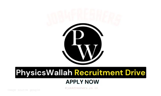 PhysicsWallah Off Campus 2025 | Batch Manager | Apply Now