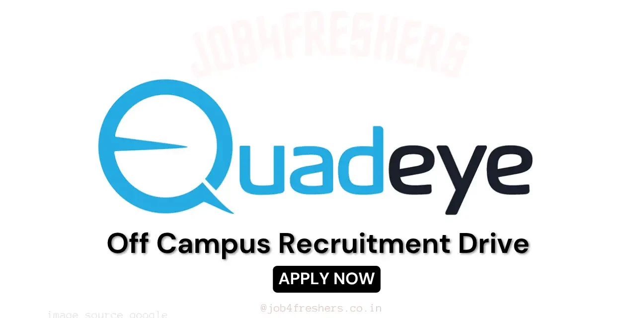 Quadeye Off Campus Drive 2025 | Great Opportunity | Apply Online