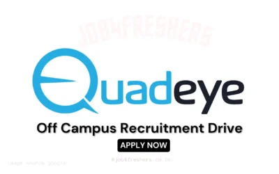 Quadeye Off Campus Drive 2025 | Great Opportunity | Apply Online