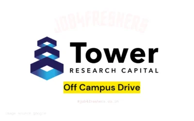 Tower Hiring Freshers and Experienced | Off Campus Drive 2025