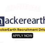 Off Campus Drive 2025 | HackerEarth | Software Development Engineer