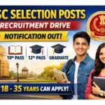 SSC Selection Posts Phase-XIV 2026 | Notification out for 3,003 Posts