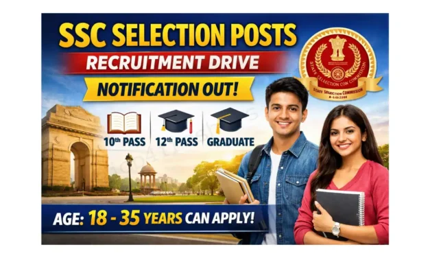 SSC Selection Posts Phase-XIV 2026 | Notification out for 3,003 Posts