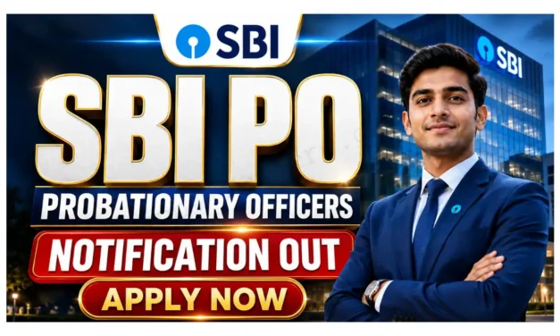 SBI PO Recruitment 2026 Notification Out for 1500 Posts | Apply Online