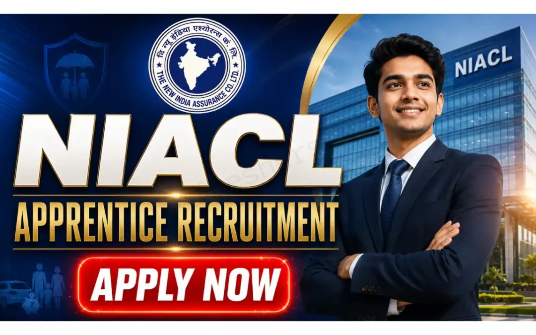 NIACL Apprentice Recruitment 2026| Apply Online for 550 Posts