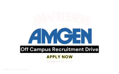 Data Engineer Job by Amgen Company | Hyderabad Office