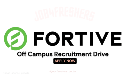 Fortive Hiring Off Campus 2025 | Hybrid Work | Apply Now