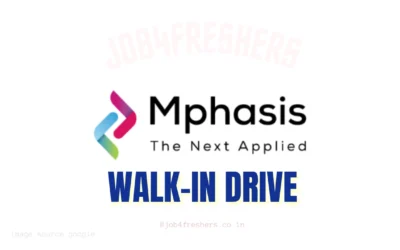 Mphasis Walk-in Drive 2025 | Date: 10th July | Exciting Opening