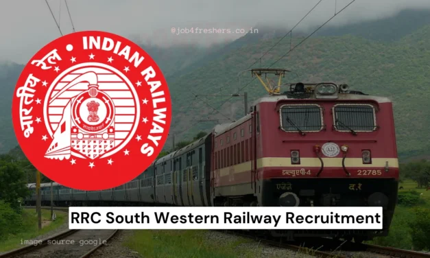 RRC South Western Railway Recruitment 2025 | Apprentice | 10th Pass Eligible