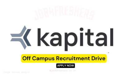 Kapital Remote Internship Opportunity for Fresh Graduates only