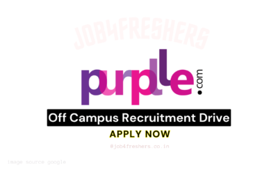 Purplle Recruitment 2025 | Graduate Engineer Trainee | Apply Now