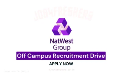 Join as a Business Analyst in Natwest | Recruitment Drive 2025