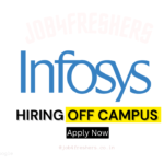 Infosys IT Consulting Job Role is active | Apply Now for Bangalore