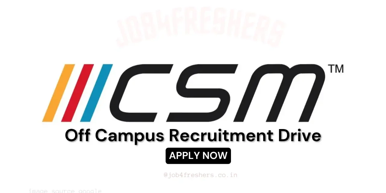 CSM Tech Recruitment 2025 | Associate Software Engineer | Apply
