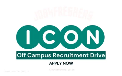 ICON Off Campus Drive 2025 | Intern | Chennai location