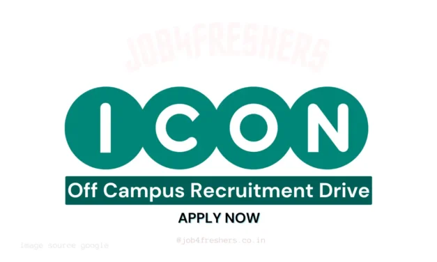 ICON Off Campus Drive 2025 | Intern | Chennai location