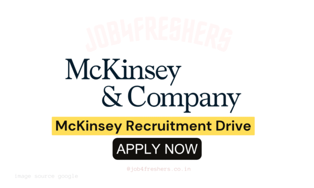 McKinsey hiring for Software Engineer | Bengaluru/ Gurugram – Apply Now!