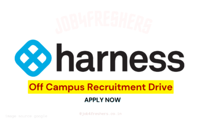 Harness Off Campus 2025 Drive | Software Engineer | Don’t Miss this chance