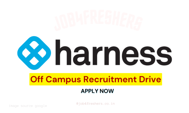 Harness Off Campus 2025 Drive | Software Engineer | Don’t Miss this chance