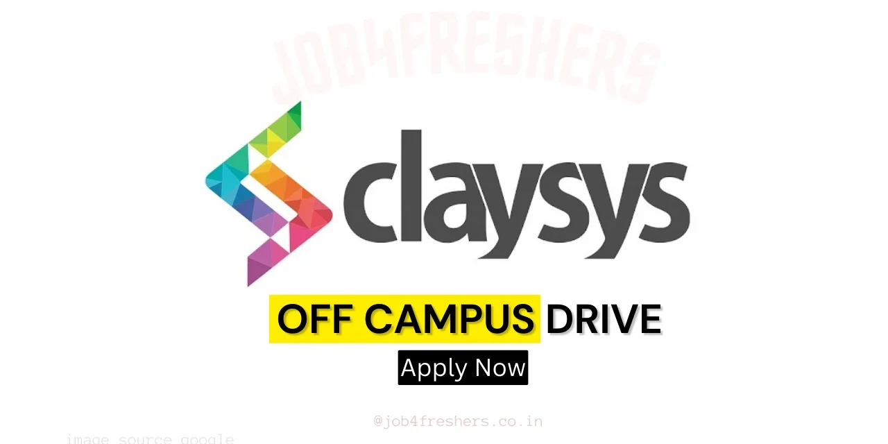 ClaySys Recruitment 2025 | Hiring Fresher Research Associate| Apply Now