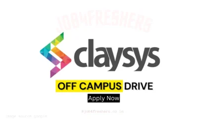 ClaySys Recruitment 2025 | Hiring Fresher Research Associate| Apply Now