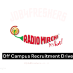 Mirchi Recruitment 2025 | Software Engineer | Noida location