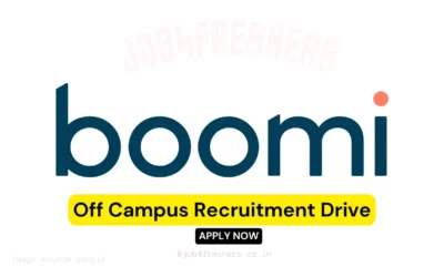 Boomi Hiring Off Campus Job | Entry Level Freshers | Software Engineer