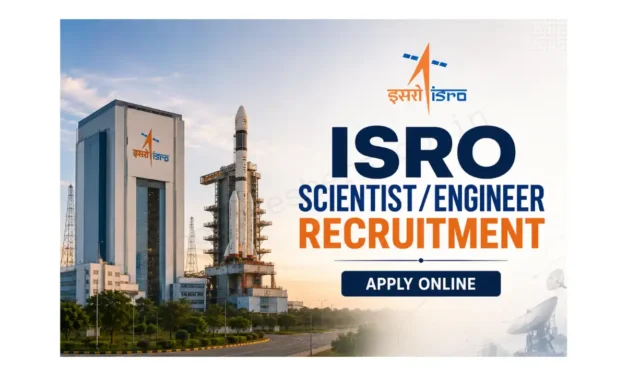 ISRO Scientist/Engineer Recruitment 2026 For Exciting 92 posts Through GATE Score| Apply Now!