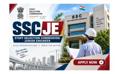 SSC JE Recruitment 2026: Apply for Junior Engineer Posts | Eligibility, Selection & Application Form