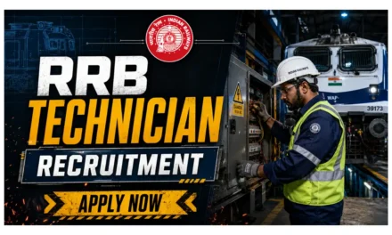 RRB Technician Recruitment 2026 | Technician Grade I and III | 6557 Vacancies