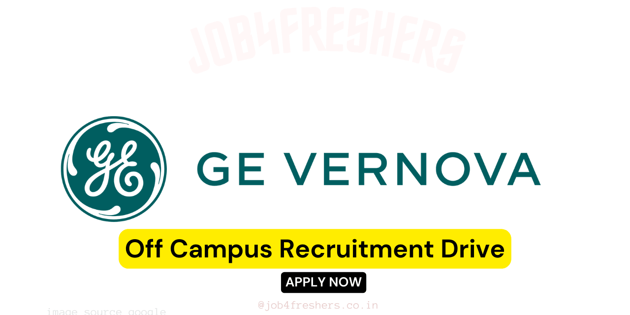 GE Vernova Recruitment Drive| Software Engineer | Hyderabad