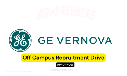 GE Vernova Recruitment Drive| Software Engineer | Hyderabad