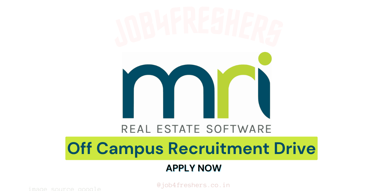 MRI Internship for Fresher candidates | 2026 Pass out