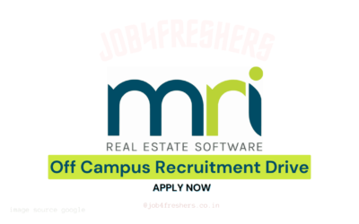 MRI Internship for Fresher candidates | 2026 Pass out