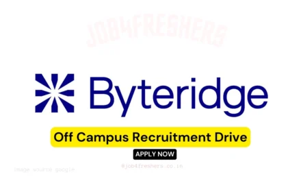 Byteridge Hiring Automation Test Engineer| Don’t Miss
