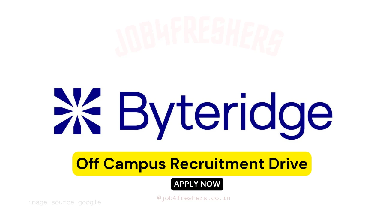 Byteridge Hiring Software Developement Engineer | 2026 Batch | Job4freshers