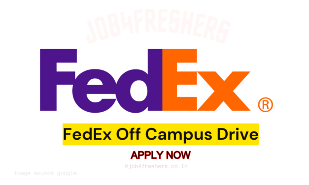 FedEx Off Campus Hiring | Data Analyst | Latest Job Update