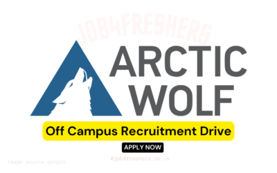 Arctic Wolf Hiring Fresh Intern | Bengaluru | Apply Now