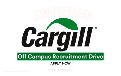 Cargill Internship 2025 for Fresher Candidates | Bengaluru