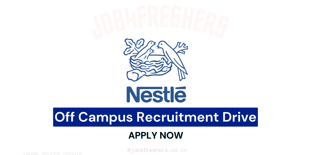 Nestlé Off Campus Hiring | Cyber and Digital Security Specialist