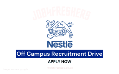 Nestlé Off Campus Hiring | Cyber and Digital Security Specialist