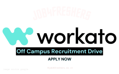 Workato Hiring for Multiple positions | Bangalore | Apply Now
