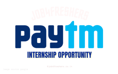 Paytm Internship 2025 for Freshers | Bachelor’s or Master’s degree