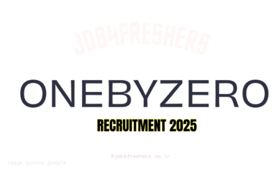 OnebyZero Off Campus 2025 | Junior Software Engineer Intern | Apply
