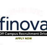 Finova Recruitment 2025 | Hiring Freshers Junior Engineer