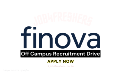 Finova Recruitment 2025 | Hiring Freshers Junior Engineer