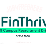 FinThrive Recruitment 2025 Hiring Graduates | Analyst Position